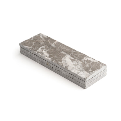 Atlas Grey 4x12 Moroccan Marble | Tumbled & Honed-Main Inventory-All Products,Natural Stone-Riad Tile