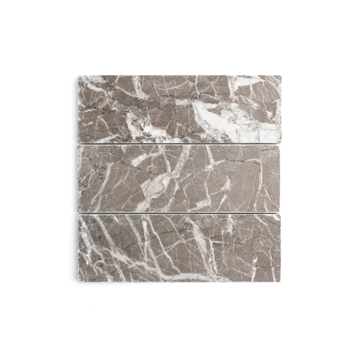 Atlas Grey 4x12 Moroccan Marble | Tumbled & Honed-Main Inventory-All Products,Natural Stone-Riad Tile