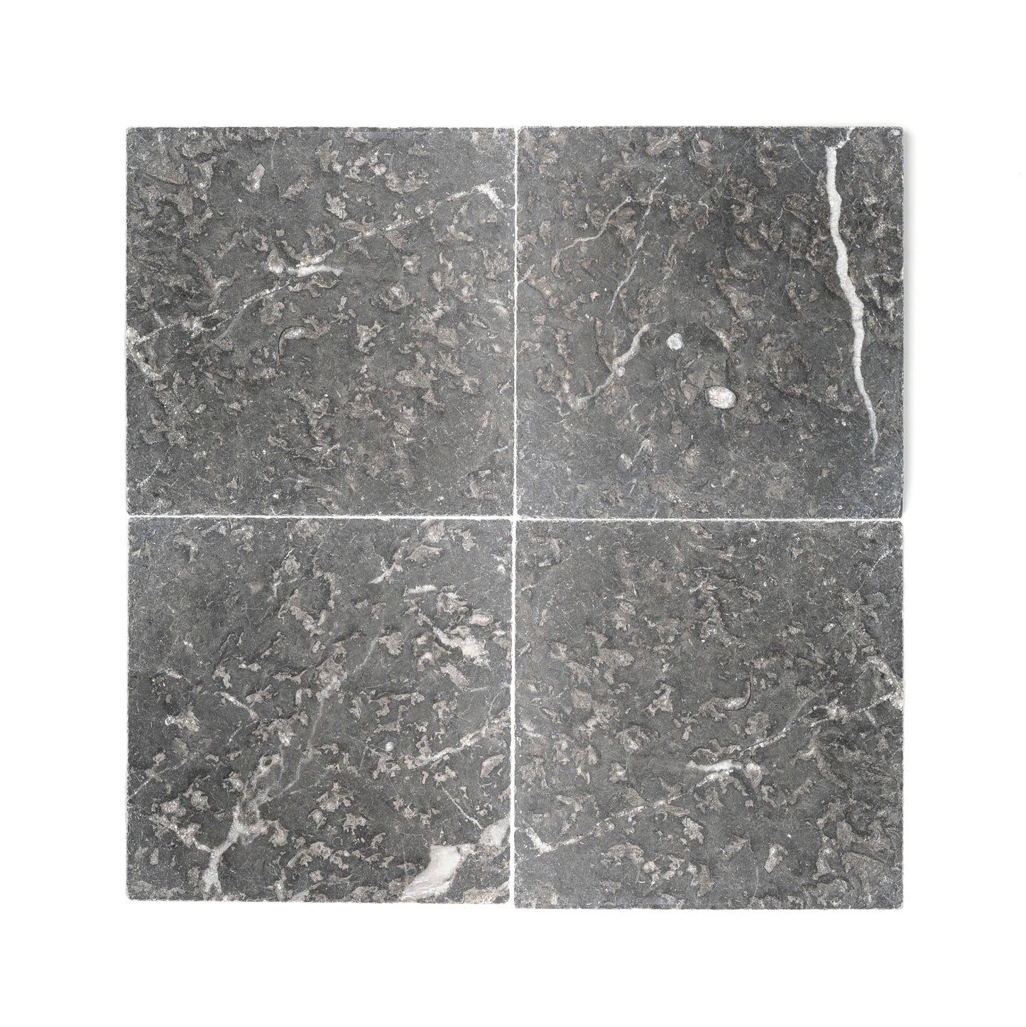 Grey 18x18 Moroccan Marble | Tumbled & Honed-Main Inventory-All Products,Natural Stone-Riad Tile