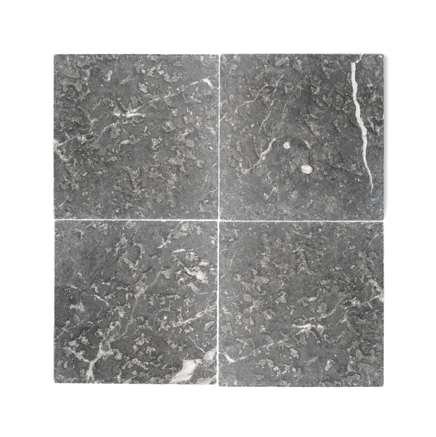 Grey 18x18 Moroccan Marble | Tumbled & Honed-Main Inventory-All Products,Natural Stone-Riad Tile