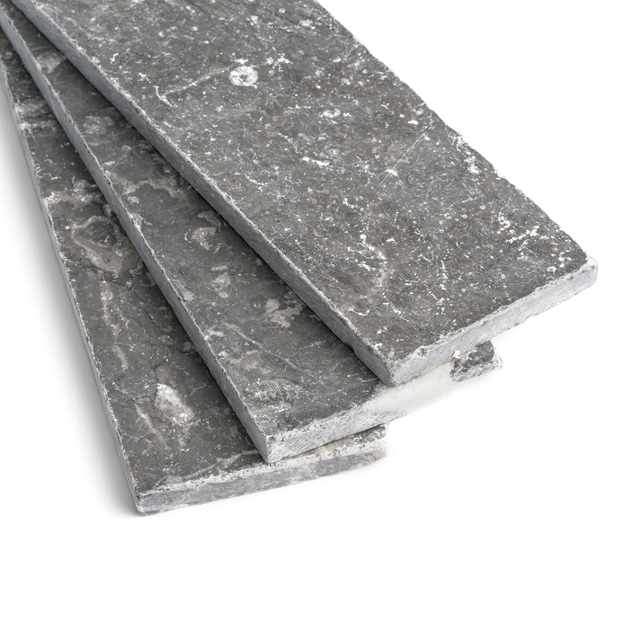 Grey 4x12 Moroccan Marble | Tumbled & Honed-Main Inventory-All Products,Natural Stone-Riad Tile