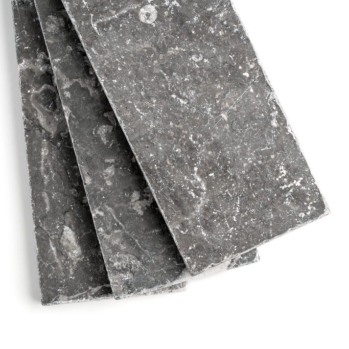 Grey 4x12 Moroccan Marble | Tumbled & Honed-Main Inventory-All Products,Natural Stone-Riad Tile