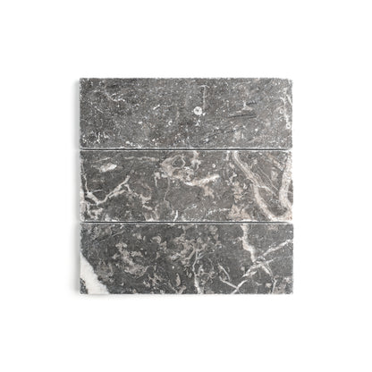 Grey 4x12 Moroccan Marble | Tumbled & Honed-Main Inventory-All Products,Natural Stone-Riad Tile