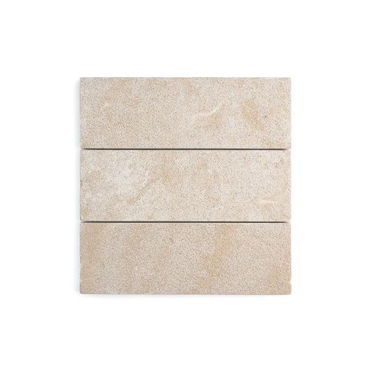 Azru Sand 4x12 Moroccan Limestone | Hammered & Tumbled-Main Inventory-All Products,Natural Stone-Riad Tile