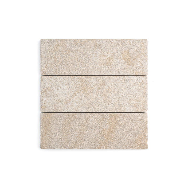 Azru Sand 4x12 Moroccan Limestone | Hammered & Tumbled-Main Inventory-All Products,Natural Stone-Riad Tile