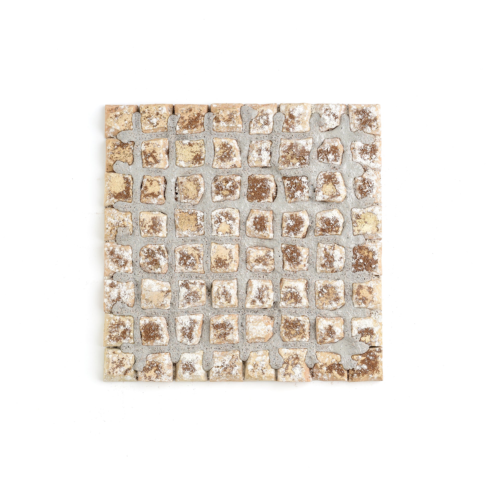 Snow & Natural White Zellige 1" Checkerboard Mosaic-Main Inventory-All Products,New Arrivals,Patterns,Zellige Tile-Riad Tile