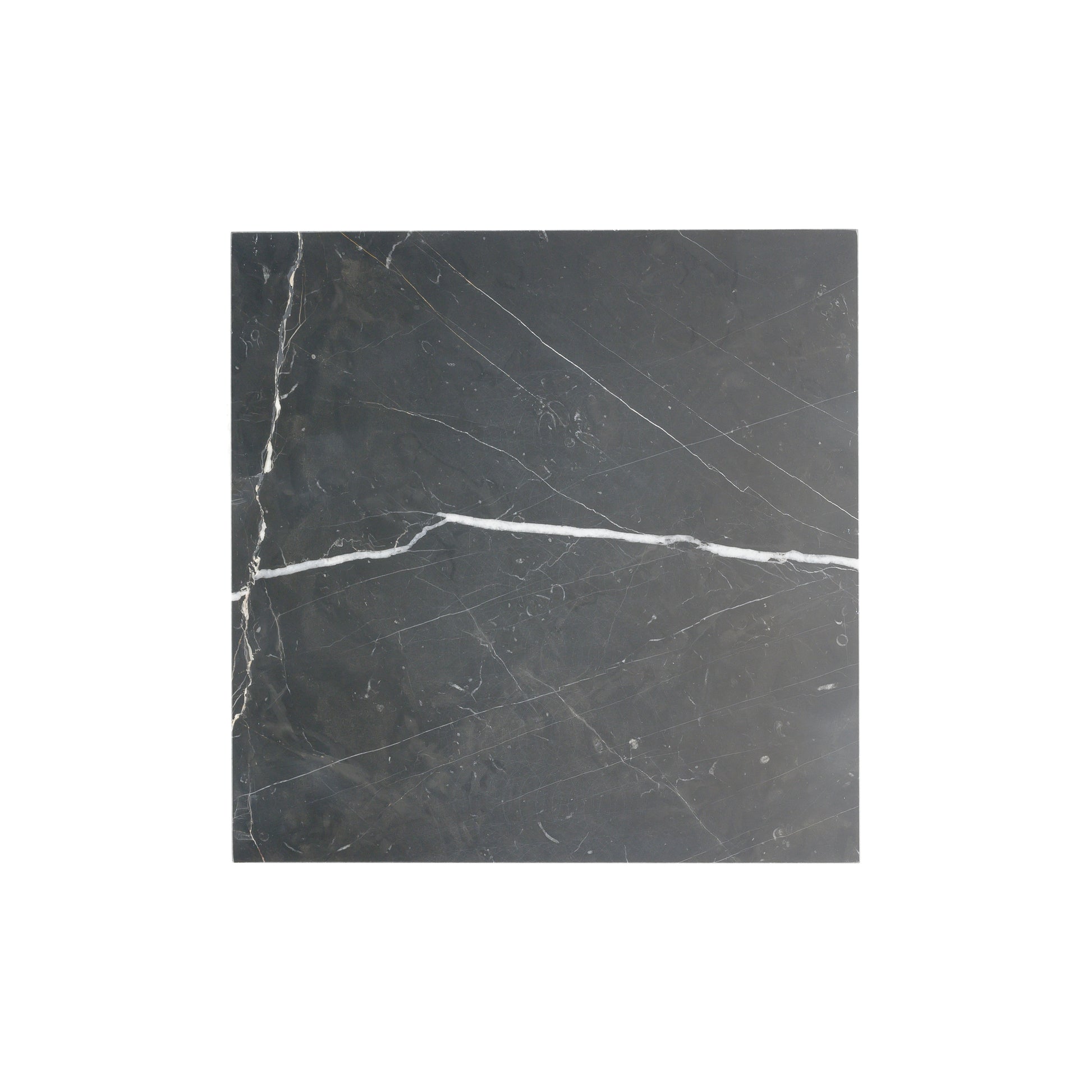 Sample: Nero Marquina Marble Tile | Honed (1 sample piece)-Sample-Sample-Riad Tile