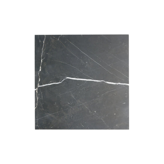 Sample: Nero Marquina Marble Tile | Honed (1 sample piece)-Sample-Sample-Riad Tile