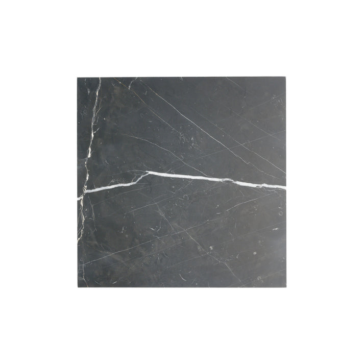Sample: Nero Marquina Marble Tile | Honed (1 sample piece)-Sample-Sample-Riad Tile