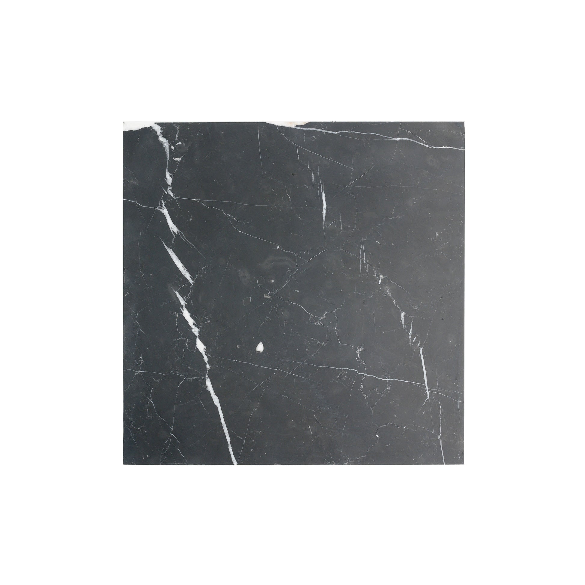 Nero Marquina 12x12 Marble Tile | Honed-Main Inventory-All Products,Natural Stone-Riad Tile