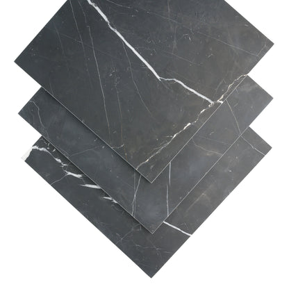 Nero Marquina 18x18 Marble Tile | Honed-Main Inventory-All Products,Natural Stone-Riad Tile