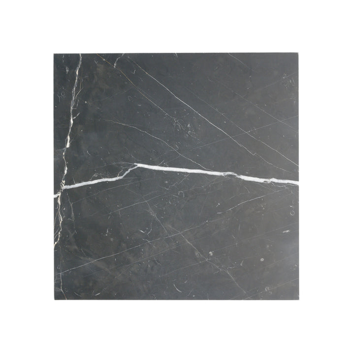 Nero Marquina 18x18 Marble Tile | Honed-Main Inventory-All Products,Natural Stone-Riad Tile