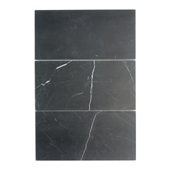 Nero Marquina 6x12 Marble Tile | Honed