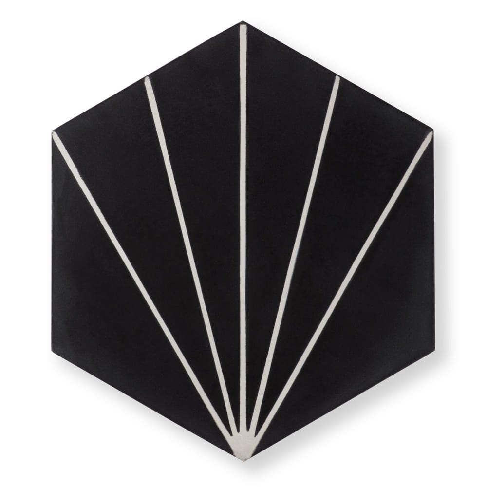 Nola Black Cement Tile-Main Inventory-All Products,Patterns,Under 10-Riad Tile