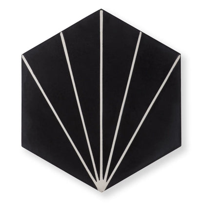 Nola Black Cement Tile-Main Inventory-All Products,Patterns,Under 10-Riad Tile