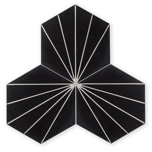 Nola Black Cement Tile-Main Inventory-All Products,Patterns,Under 10-Riad Tile