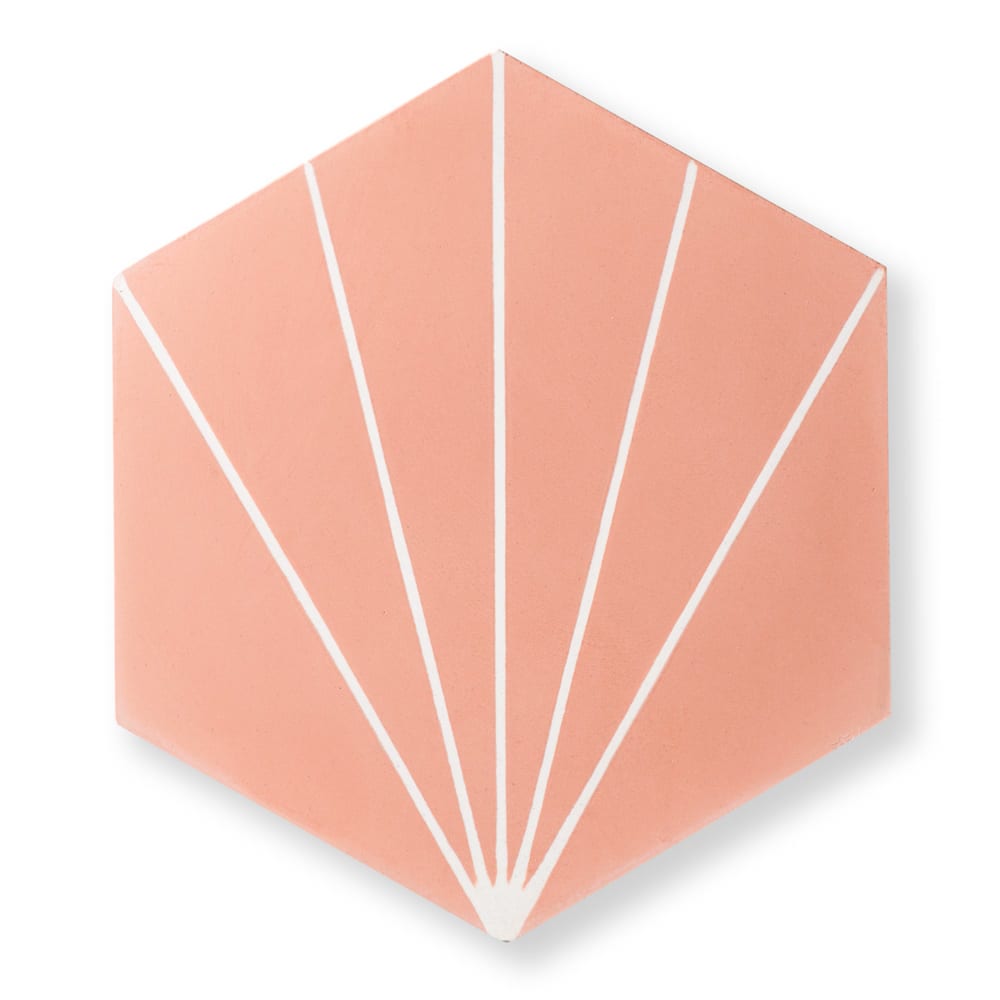 Sample: Nola Pink Cement Tile-Sample-Sample-Riad Tile