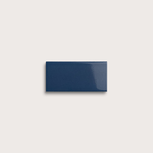 Abyss ceramic tile, 2 by 4 inches, gloss finish