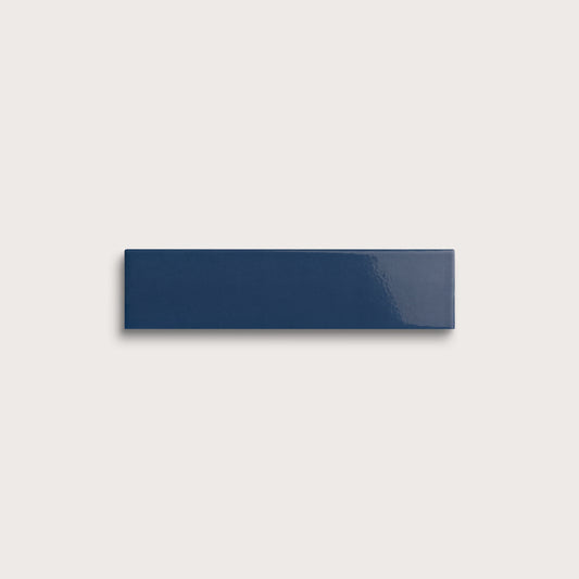 Abyss ceramic tile, 2 by 8 inches, gloss finish