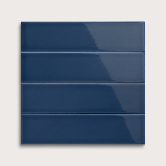 Abyss ceramic tile, 3 by 12 inches, gloss finish