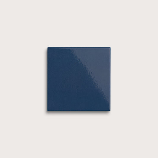 Abyss ceramic tile, 4 by 4 inches, gloss finish