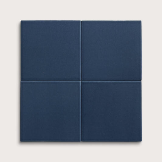 Abyss ceramic tile, 6 by 6 inches, matte finish