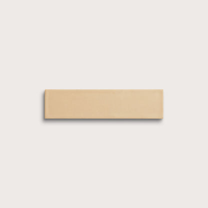 Bone ceramic tile, 2 by 8 inches, matte finish