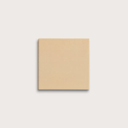 Bone ceramic tile, 4 by 4 inches, matte finish