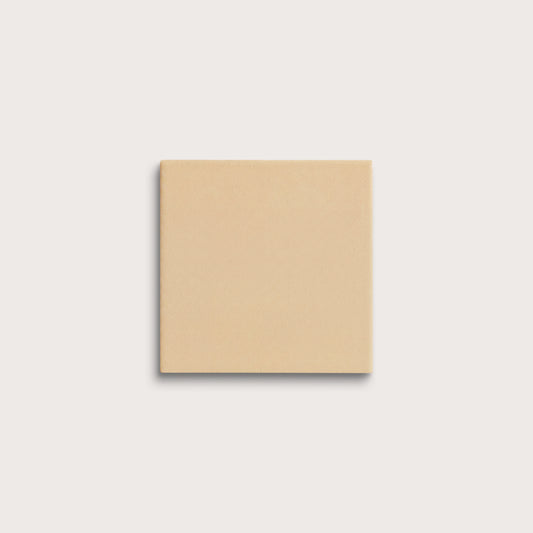 Bone ceramic tile, 4 by 4 inches, matte finish
