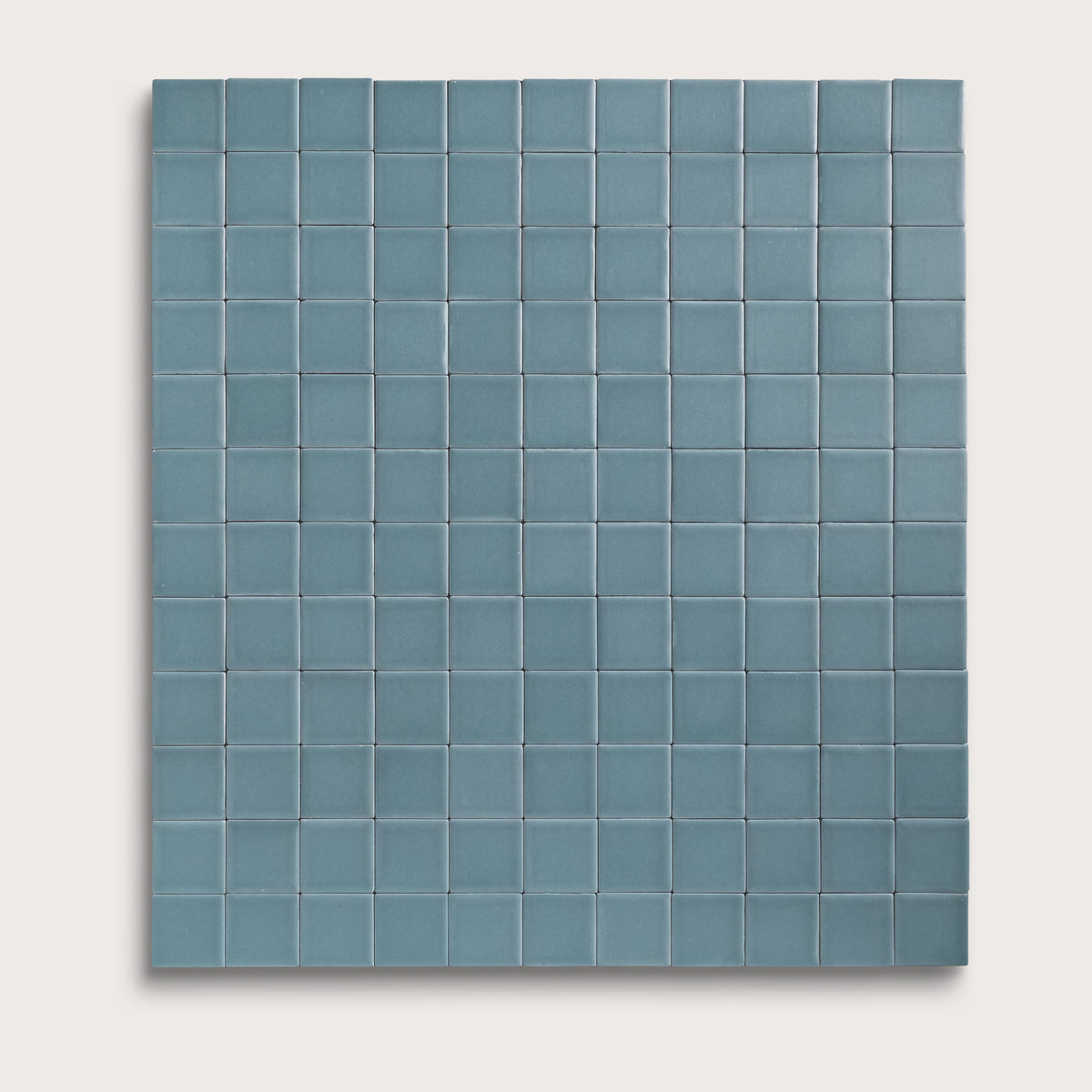 Blue Sky ceramic tile, 2 by 2 inch mosaic, matte finish
