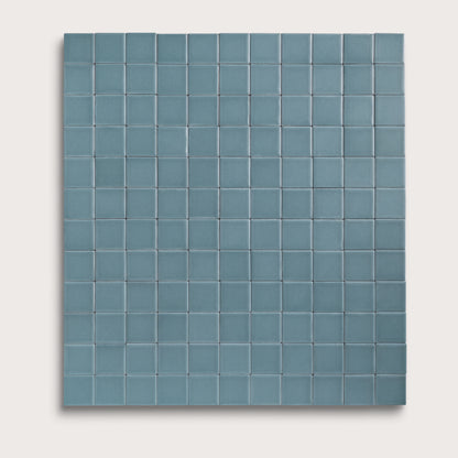 Blue Sky ceramic tile, 2 by 2 inch mosaic, matte finish