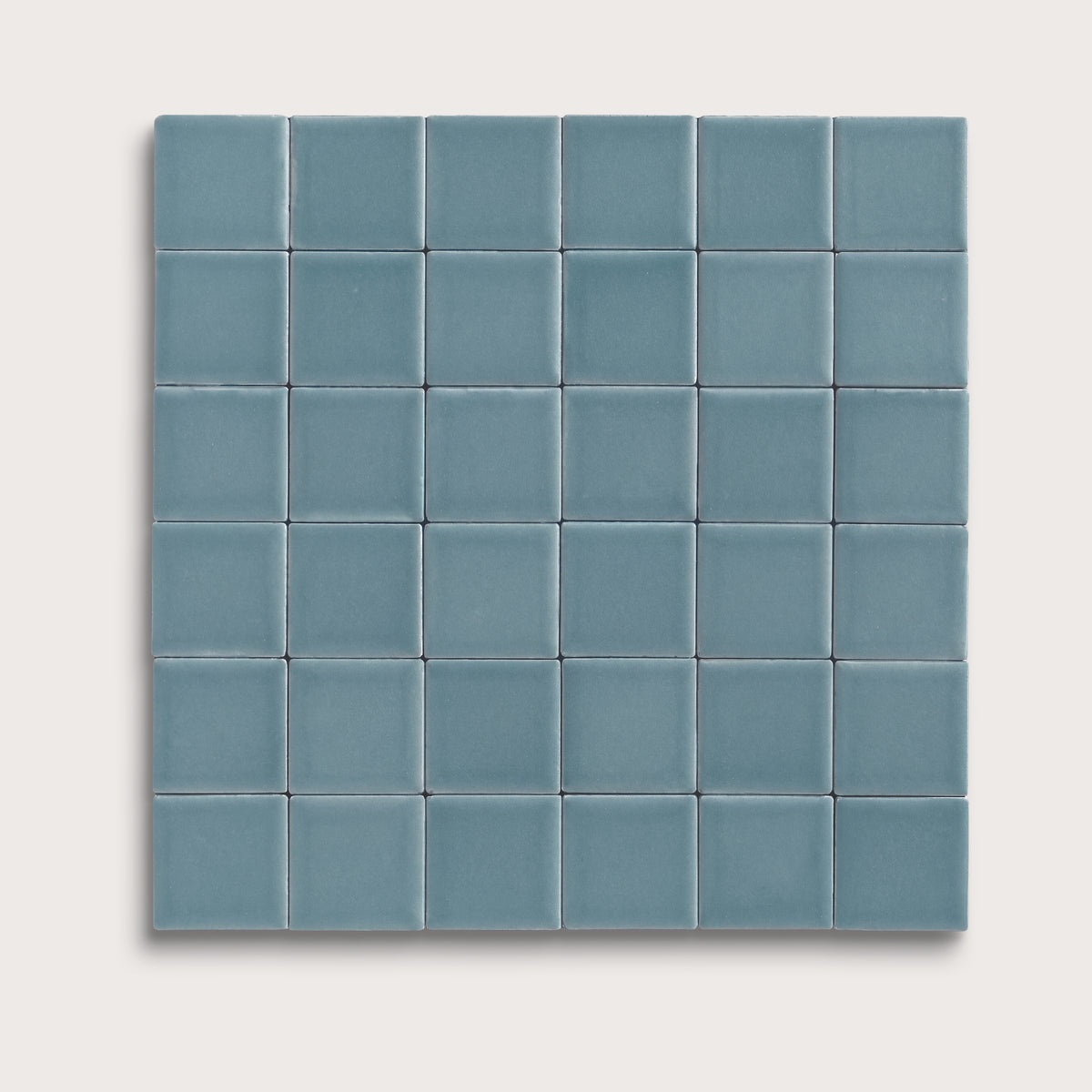 Blue Sky ceramic tile, 2 by 2 inch mosaic, matte finish