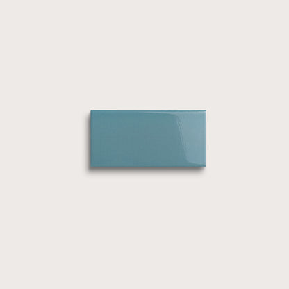 Blue Sky ceramic tile, 2 by 4 inches, gloss finish