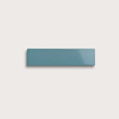 Blue Sky ceramic tile, 2 by 8 inches, gloss finish
