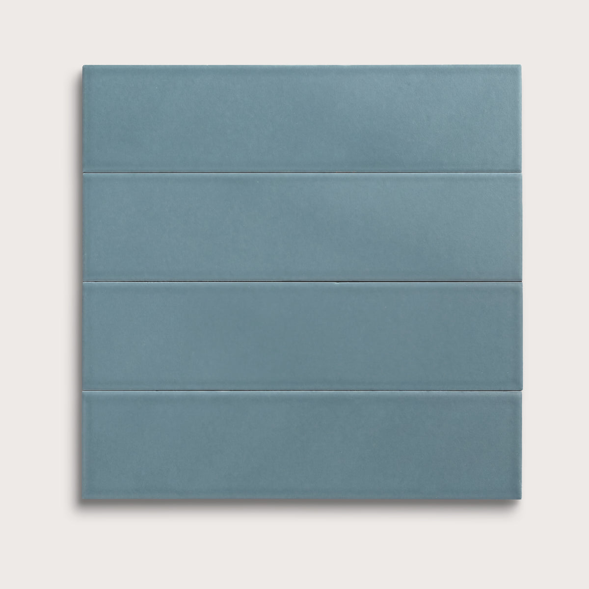Blue Sky ceramic tile, 3 by 12 inches, matte finish