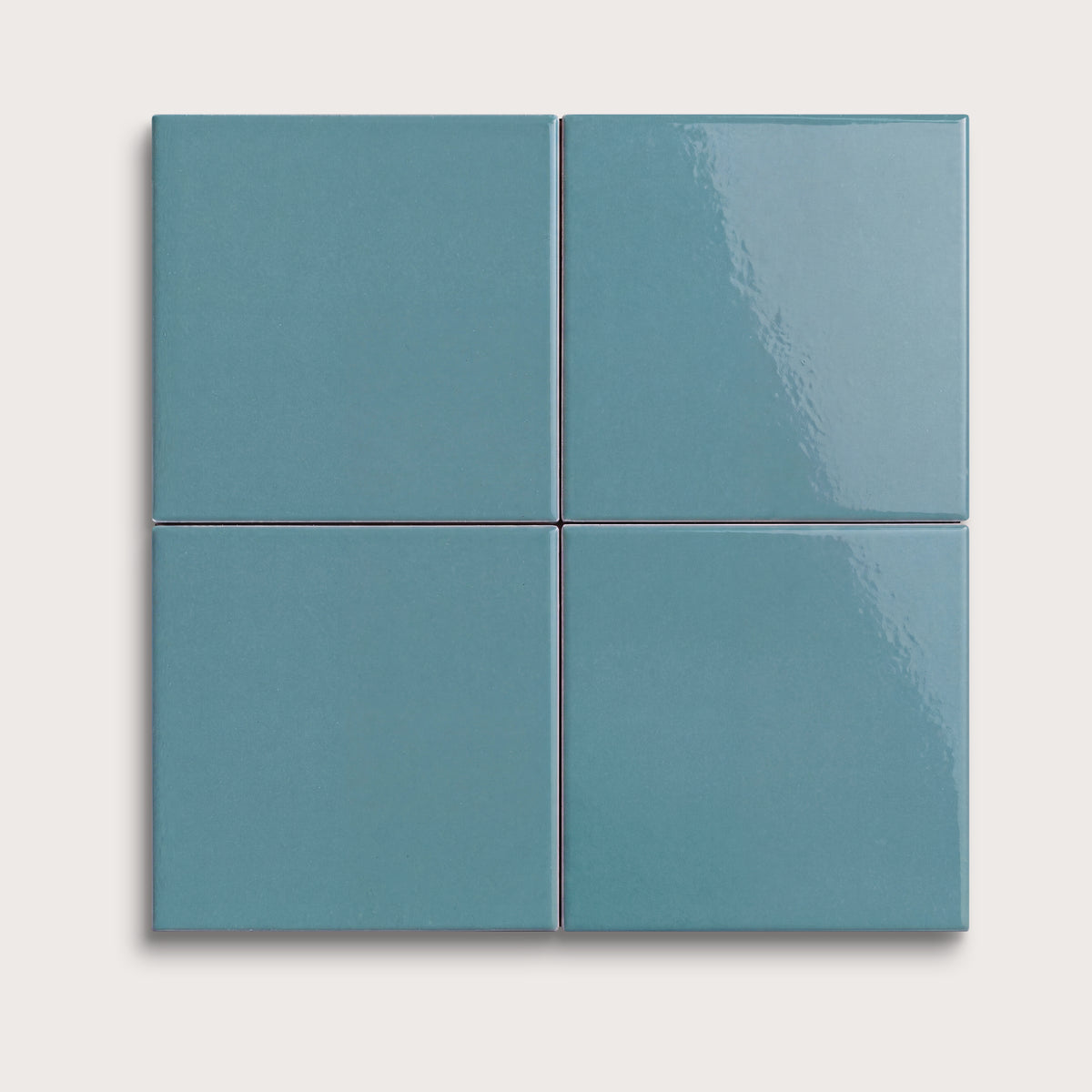 Blue Sky ceramic tile, 4 by 4 inches, gloss finish