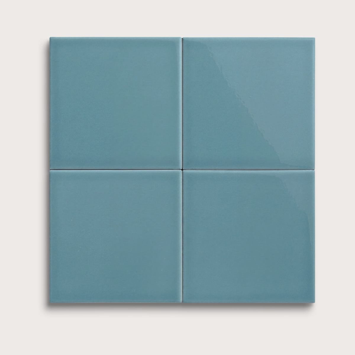 Blue Sky ceramic tile, 6 by 6 inches, gloss finish