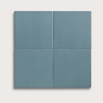 Blue Sky ceramic tile, 8 by 8 inches, matte finish