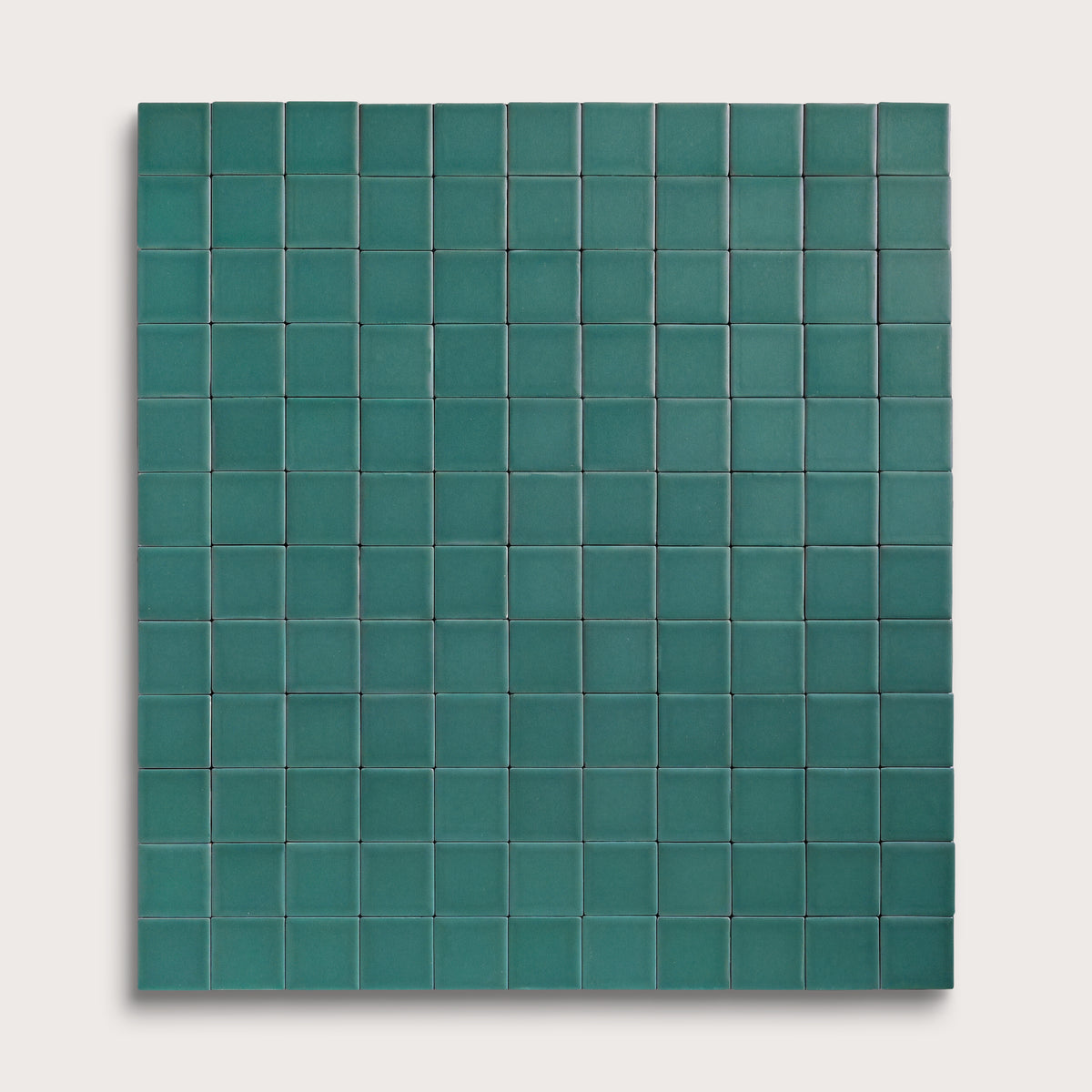 Cenote ceramic tile, 2 by 2 inch mosaic, matte finish