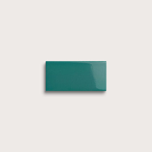 Cenote ceramic tile, 2 by 4 inches, gloss finish