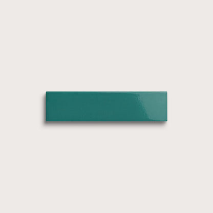 Cenote ceramic tile, 2 by 8 inches, gloss finish