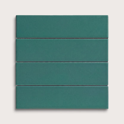 Cenote ceramic tile, 2 by 8 inches, matte finish