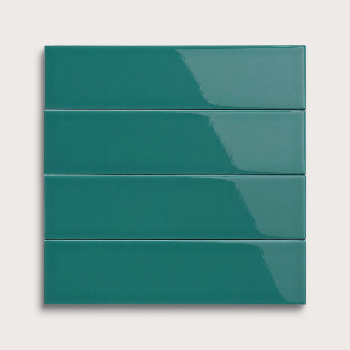 Cenote ceramic tile, 3 by 12 inches, gloss finish