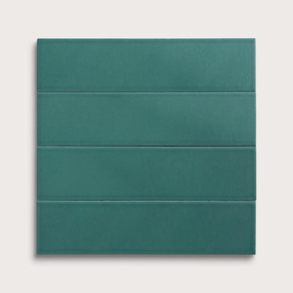 Cenote ceramic tile, 3 by 12 inches, matte finish