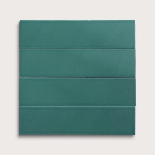 Cenote ceramic tile, 3 by 12 inches, matte finish
