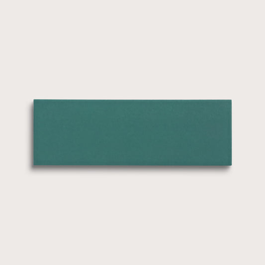Cenote ceramic tile, 4 by 12 inches, matte finish