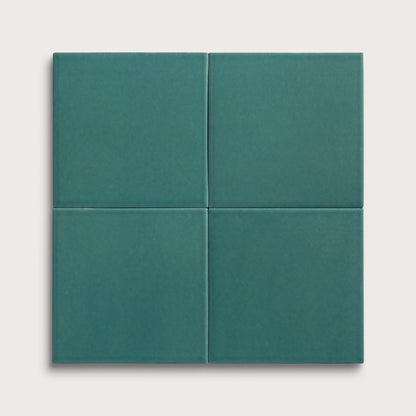 Cenote ceramic tile, 6 by 6 inches, matte finish