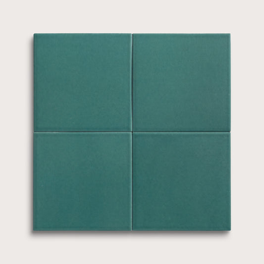 Cenote ceramic tile, 6 by 6 inches, matte finish