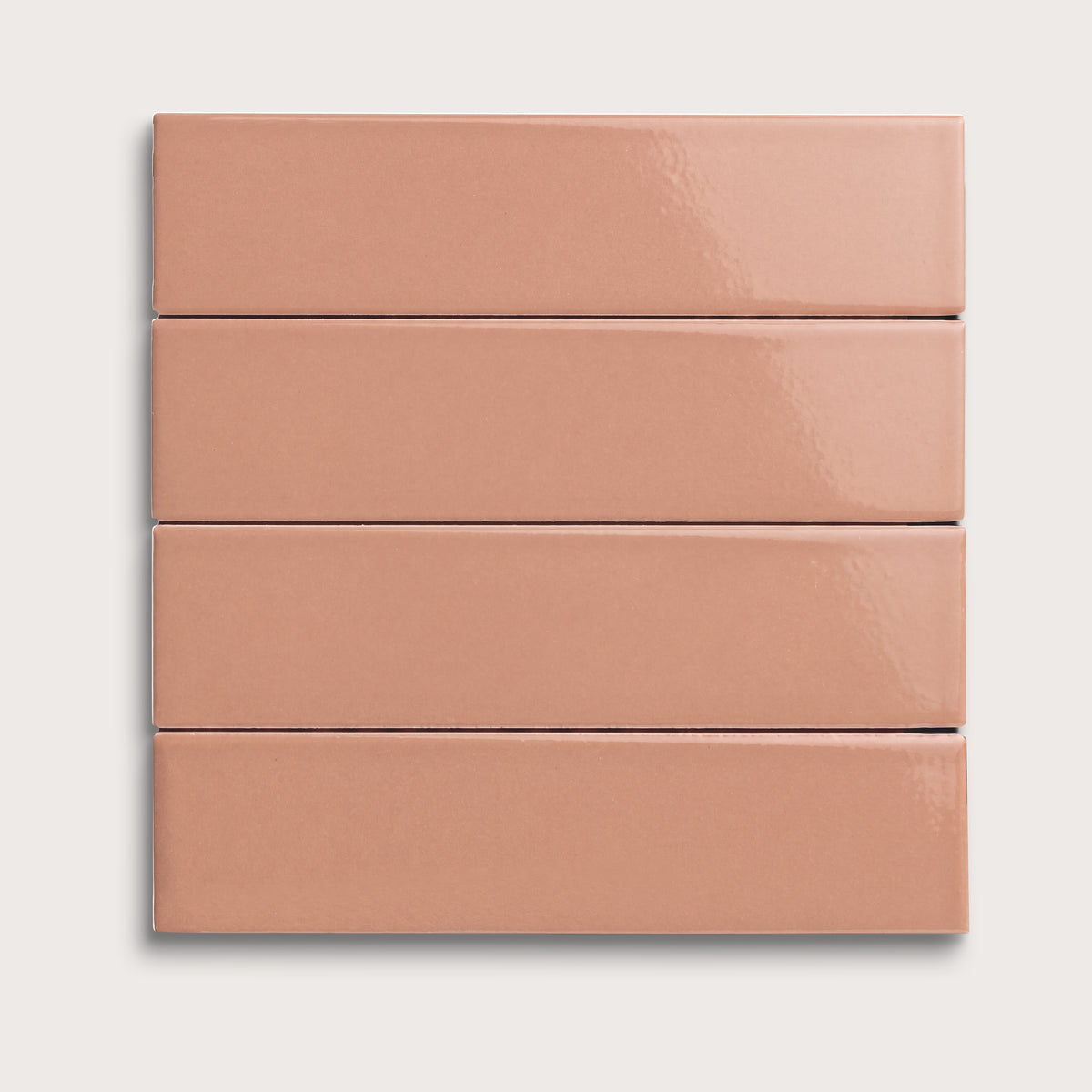 Dusk ceramic tile, 2 by 8 inches, gloss finish