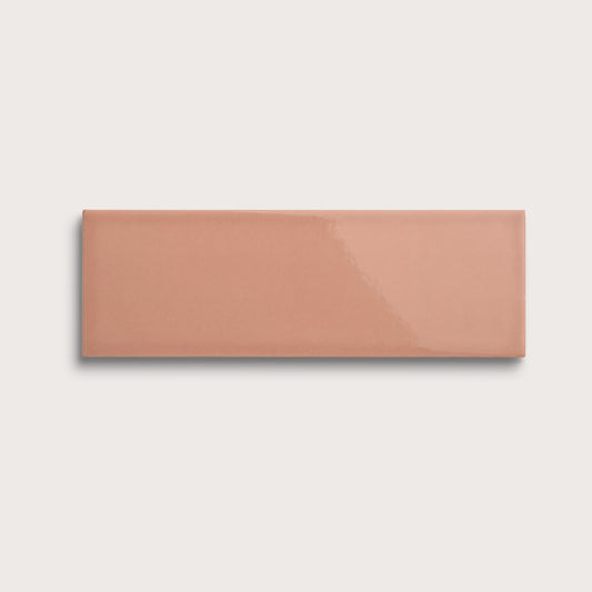 Dusk ceramic tile, 4 by 12 inches, gloss finish